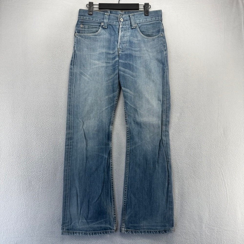 Vintage Levis Jeans Mens 30x32 Fits 29x29 Blue 512 Bootcut Denim Baggy y2k Dark